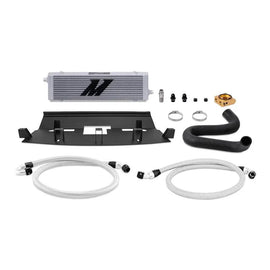 Mishimoto 2018+ Ford Mustang GT Thermostatic Oil Cooler Kit - Silver - Corvette Realm