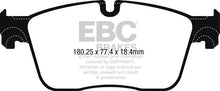 Load image into Gallery viewer, EBC 15-17 Jaguar XF 3.0L Redstuff Front Brake Pads - Corvette Realm
