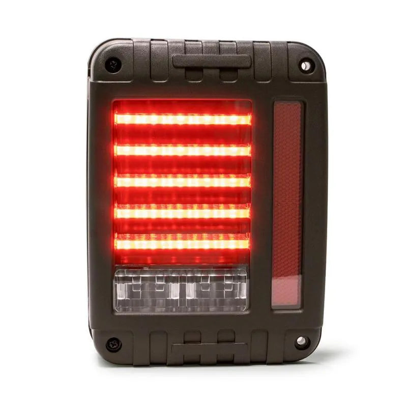 DV8 Offroad 07-18 Jeep Wrangler JK Octagon LED Tail Light - Corvette Realm