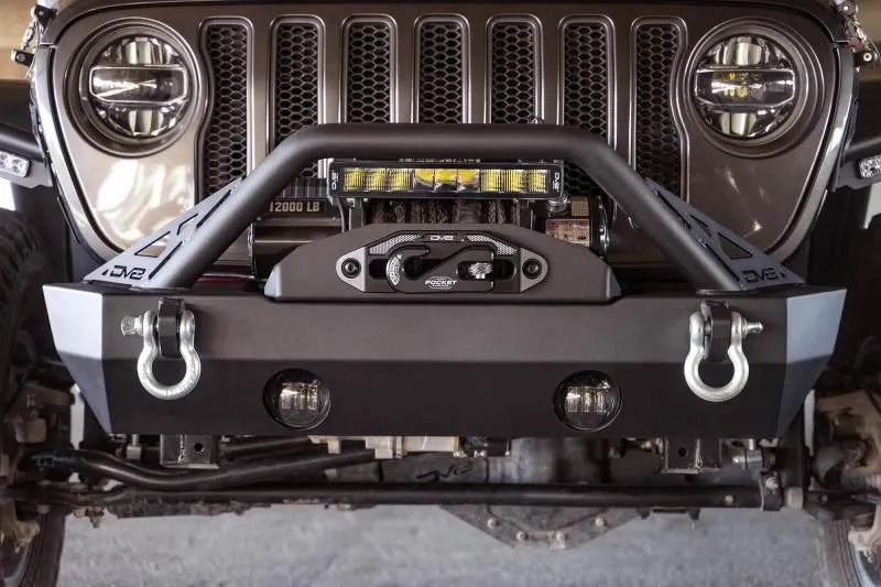 DV8 Offroad 07-23 Jeep Wrangler JK/JL & Gladiator JT FS-15 Series Front Bumper - Corvette Realm