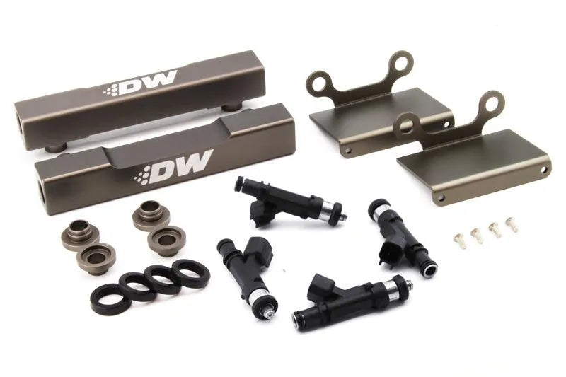 DeatschWerks 04-06 Subaru STI/LGT Side Feed to Top Feed Fuel Rail Conv Kit w/ 1000cc Injectors - Corvette Realm