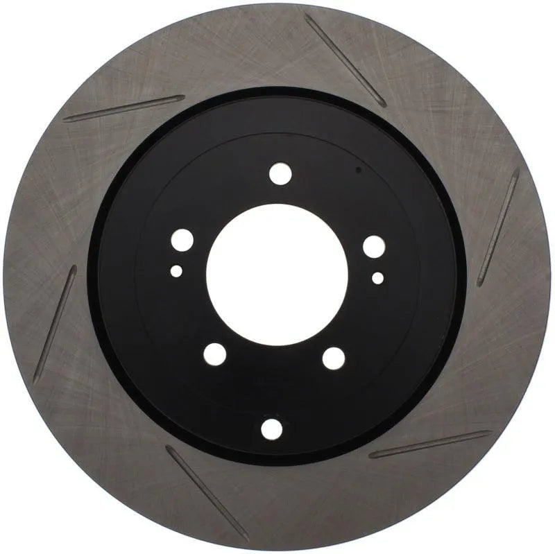 StopTech Power Slot 08-09 Evo 10 Slotted Right Rear Rotor - Corvette Realm