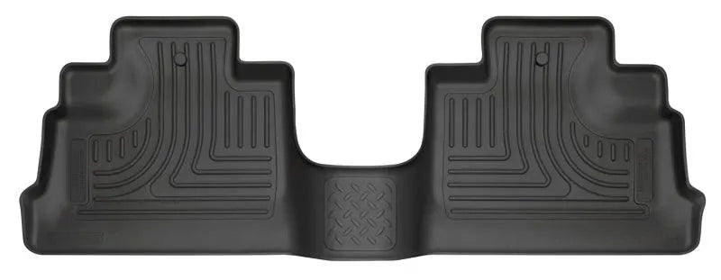 Husky Liners 11-12 Jeep Wrangler Unlimited (4 Door) WeatherBeater 2nd Row Black Floor Liners - Corvette Realm