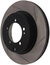 Load image into Gallery viewer, StopTech Power Slot 03-06 Evo 8 &amp; 9 Slotted Left Rear Rotor - Corvette Realm