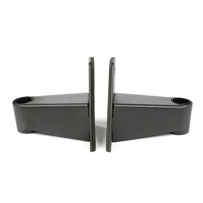 Rugged Ridge 07-18 Jeep Wrangler JK Textured Black Mirror Relocation Brackets - Corvette Realm