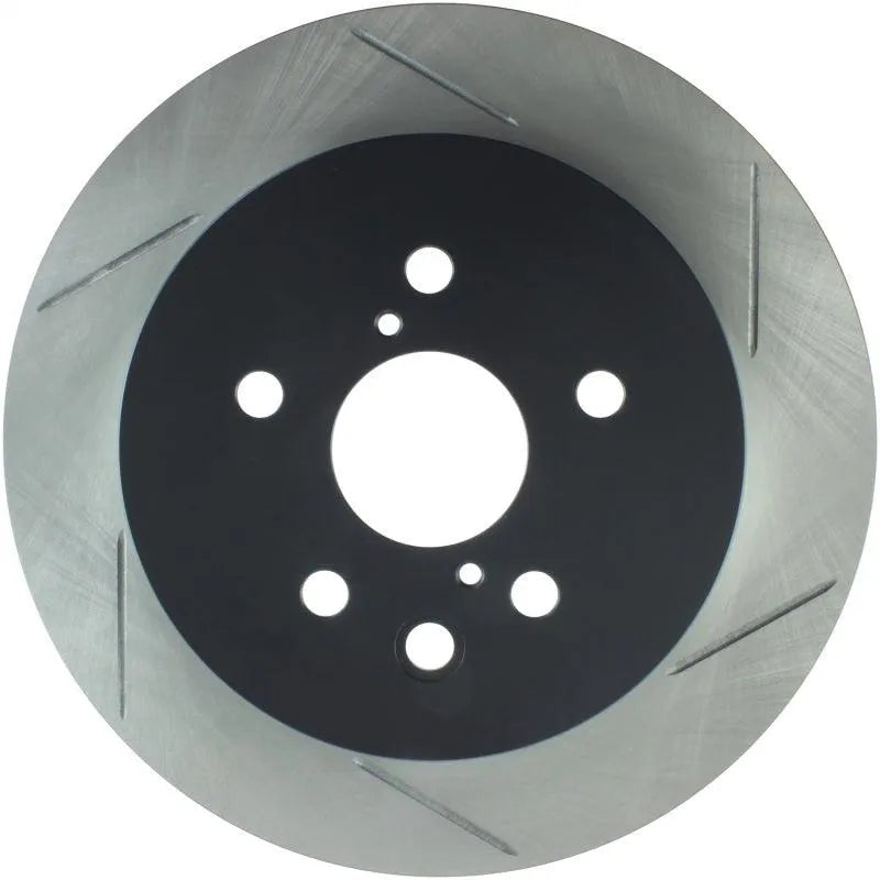 StopTech Power Slot 06-09 Lexus GS Series / 06-10 IS350 Rear Left Slotted Rotor - Corvette Realm