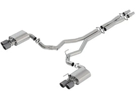 Borla 18-23 Ford Mustang GT 5.0L AT/MT 3in Atak Catback Exhaust w/ Valves (Carbon Fiber Black Tip)