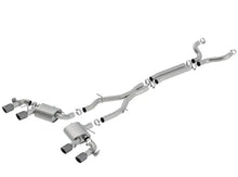 Load image into Gallery viewer, Borla 17-24 Chevrolet Camaro ZL1 6.2L V8 S Type Catback Exhaust w/ Dual Mode Valves CF Black Anod