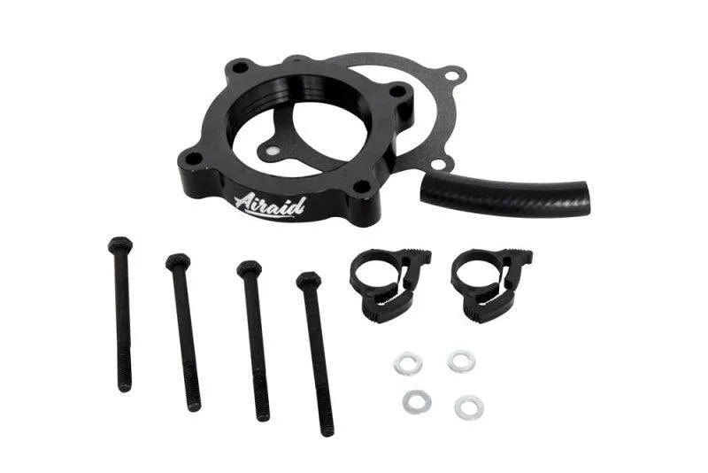Airaid 11-14 Ford Mustang 3.7L V6 / 11-14 Ford F-150 3.7L V6 PowerAid TB Spacer - Corvette Realm