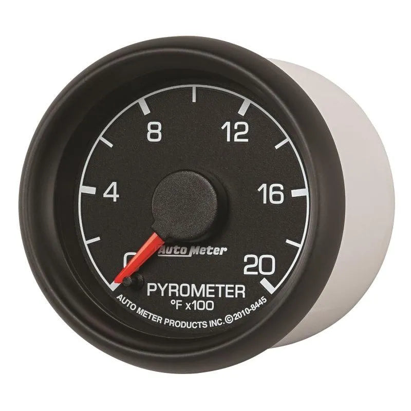 Autometer Factory Match Ford 52.4mm Full Sweep Electronic 0-2000 Deg F EGT/Pyrometer Gauge - Corvette Realm