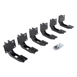 Go Rhino 19-22 Ram 1500 Crew Cab 4DR Mounting Brackets (V-Series V3/RB10 Slim/RB20 Slim) - Tex. Blk - Corvette Realm
