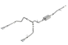 Load image into Gallery viewer, Borla 19-25 Chevy Silverado 1500 5.3L V8 CC SB 147.4in WB S-Type Cat-Back Exhaust w/ Quad Square Tips