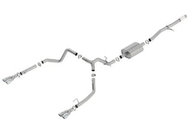 Borla 19-25 Chevy Silverado 1500 5.3L V8 CC SB 147.4in WB S-Type Cat-Back Exhaust w/ Quad Square Tips