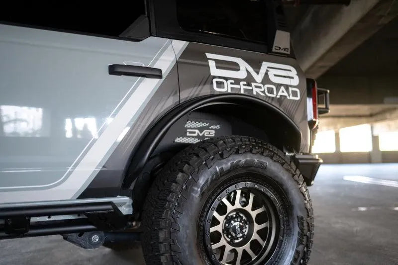 DV8 Offroad 21-23 Ford Bronco Tube Fender Flares - Corvette Realm