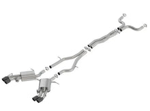 Load image into Gallery viewer, Borla 16-19 Cadillac CTS-V 6.2L V8 2.75in Diameter S Type Catback Exhaust w/ Valves Black Chrome Tip