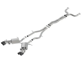 Borla 16-19 Cadillac CTS-V 6.2L V8 2.75in Diameter S Type Catback Exhaust w/ Valves Black Chrome Tip