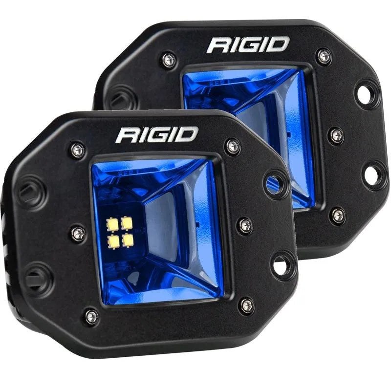 Rigid Industries Radiance+ Scene RGBW Flush Mount - Pair - Corvette Realm