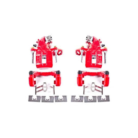 Power Stop 06-11 Acura CSX Rear Red Calipers w/Brackets - Pair - Corvette Realm