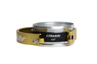 Load image into Gallery viewer, GReddy 4in Gold Anodized Aluminum Boost Tube Clamp Set