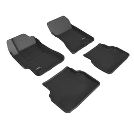 3D MAXpider 2002-2007 Subaru Impreza Kagu 1st & 2nd Row Floor Mats - Black