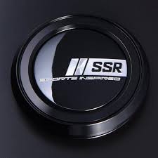 SSR Racing Sports Inspired Center Cap Aluminum B-Type Super Low - Black