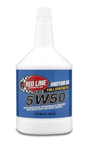 Red Line 5W50 Motor Oil - Quart - Corvette Realm