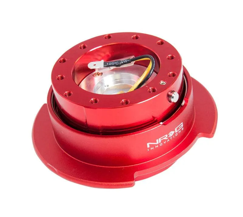 NRG Quick Release Kit Gen 2.5 - Red / Red Ring - Corvette Realm