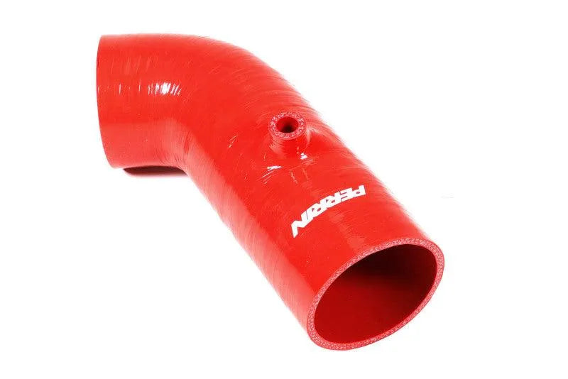 Perrin 22-23 Subaru BRZ/Toyota GR86 Silicone Inlet Hose (3in. ID / SS Wire) - Red - Corvette Realm