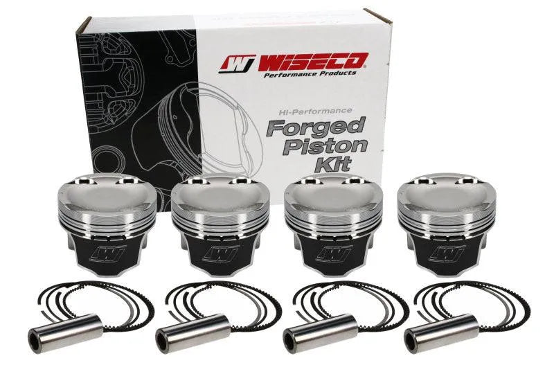 Wiseco 1400 HD Mitsu EVO 8 - 4G63 Turbo -14cc 85.25mm Bore 8.5 CR Piston Shelf Stock Kit - Corvette Realm