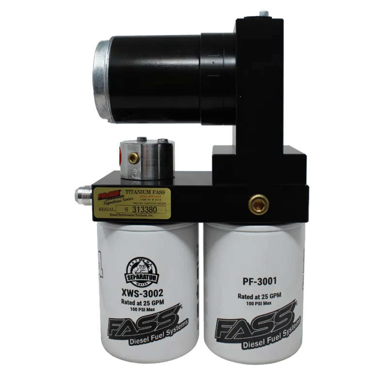FASS Class 8 165gph/16-18psi Titanium Signature Series Fuel Air Separation System TS 165G - Corvette Realm