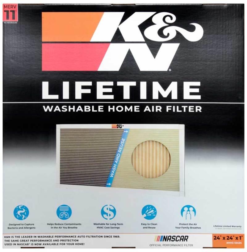 K&N HVAC Filter - 24 x 24 x 1 - Corvette Realm