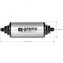 Load image into Gallery viewer, Grams Performance 20 Micron -6AN Fuel Filter