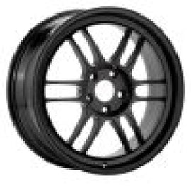 Enkei RPF1 17x9 5x114.3 35mm Offset 73mm Bore Black Wheel - Corvette Realm