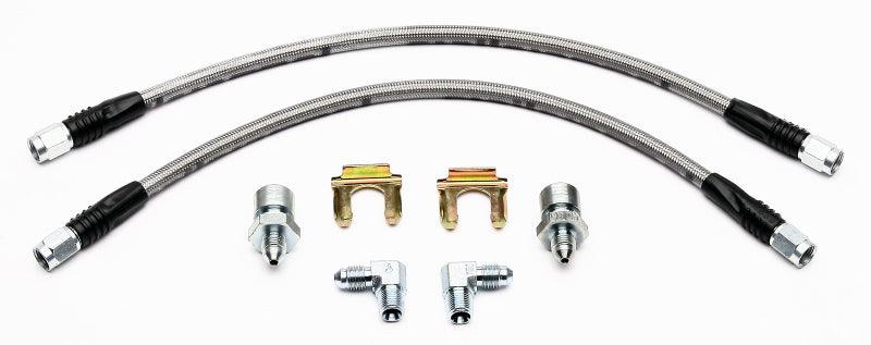 Wilwood Flexline Kit 64-72 Most GM w/ DLS Forged Dynalite or SL6 Front Caliper - Corvette Realm