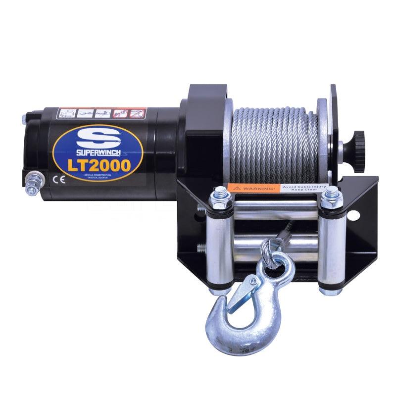 Superwinch 2000 LBS 12V DC 5/32in x 49ft Steel Rope LT2000 Winch - Corvette Realm