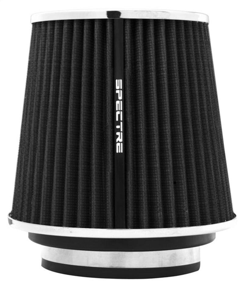 Spectre Adjustable Conical Air Filter 5-1/2in. Tall (Fits 3in. / 3-1/2in. / 4in. Tubes) - Black - Corvette Realm