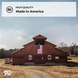 K&N 05 Toyota Vigo 3.0L Drop In Air Filter - Corvette Realm