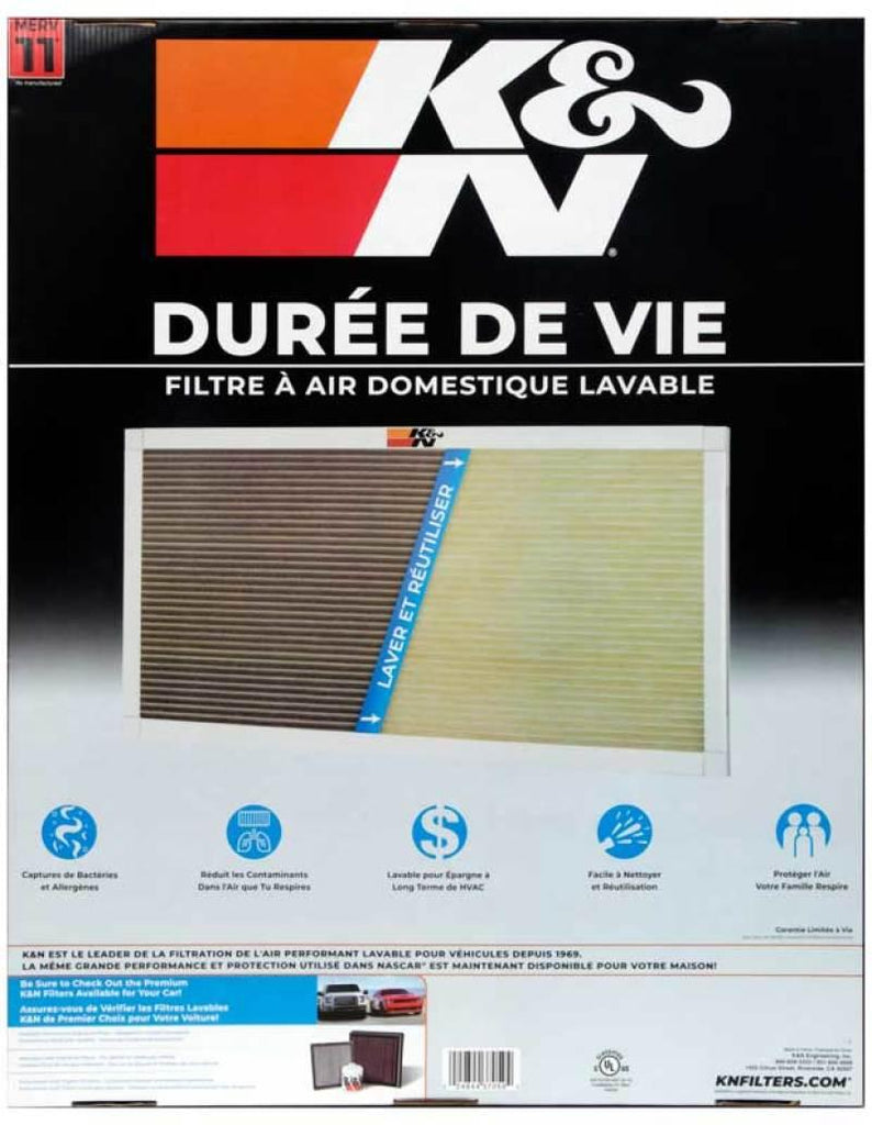 K&N HVAC Filter - 24 x 30 x 1 - Corvette Realm