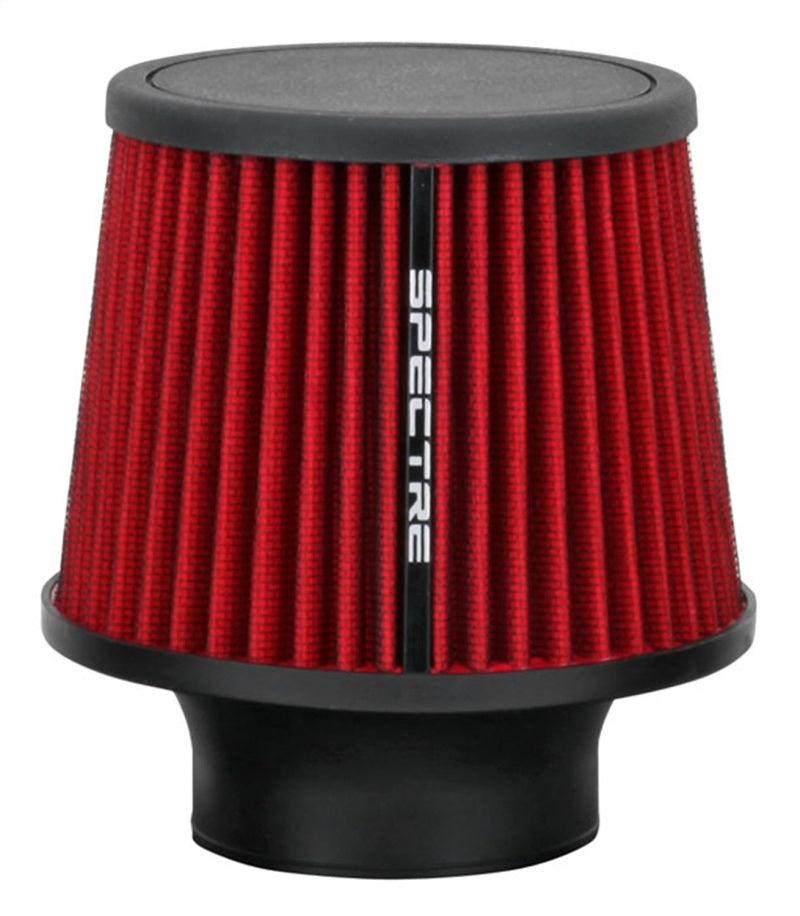 Spectre Conical Air Filter / Round Tapered 3in. - Red - Corvette Realm