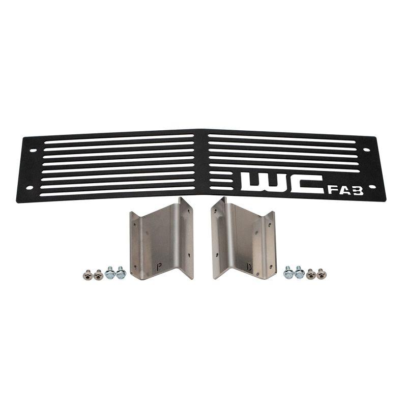 Wehrli 15-19 Chevrolet Silverado HD 6.6L LML/L5P Duramax Bumper Grille - Gloss Black - Corvette Realm