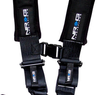 Load image into Gallery viewer, NRG SFI 16.1 5PT 3in. Seat Belt Harness / Latch Link - Black - Corvette Realm