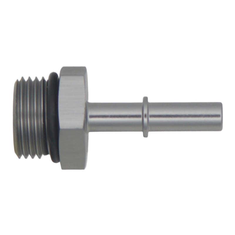 DeatschWerks 10AN ORB Male to 5/16in Male EFI Quick Connect Adapter - Anodized DW Titanium - Corvette Realm