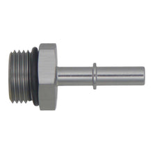 Load image into Gallery viewer, DeatschWerks 10AN ORB Male to 5/16in Male EFI Quick Connect Adapter - Anodized DW Titanium - Corvette Realm