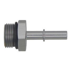 DeatschWerks 10AN ORB Male to 5/16in Male EFI Quick Connect Adapter - Anodized DW Titanium - Corvette Realm