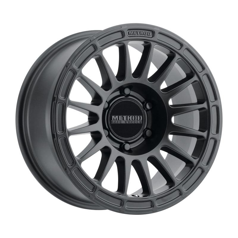 Method MR314 17x8.5 0mm Offset 6x5.5 106.25mm CB Matte Black Wheel - Corvette Realm