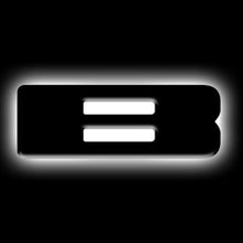 Load image into Gallery viewer, ORACLE Lighting Universal Illuminated LED Letter Badges - Matte Black Surface Finish - B - Corvette Realm