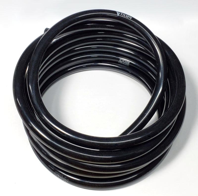 Ticon Industries Tig Aesthetics 6mm Silicone Argon Line - 10ft Length (Black) - Corvette Realm