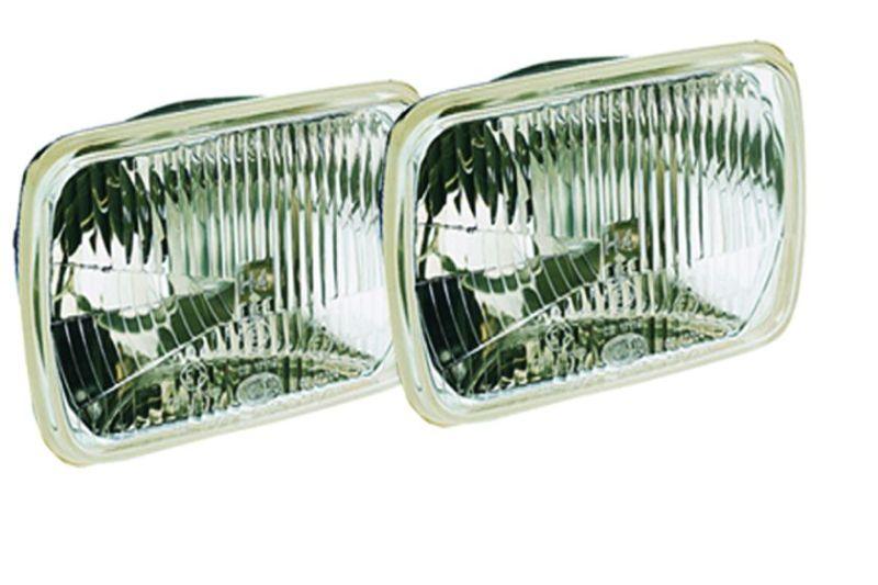 Hella Vision Plus 8in x 6in Sealed Beam Conversion Headlamp Kit (Legal in US for MOTORCYLCES ONLY) - Corvette Realm