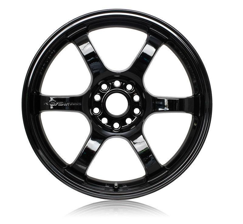 Gram Lights 57DR 18x9.5 +22 5-114.3 Glossy Black Wheel - Corvette Realm