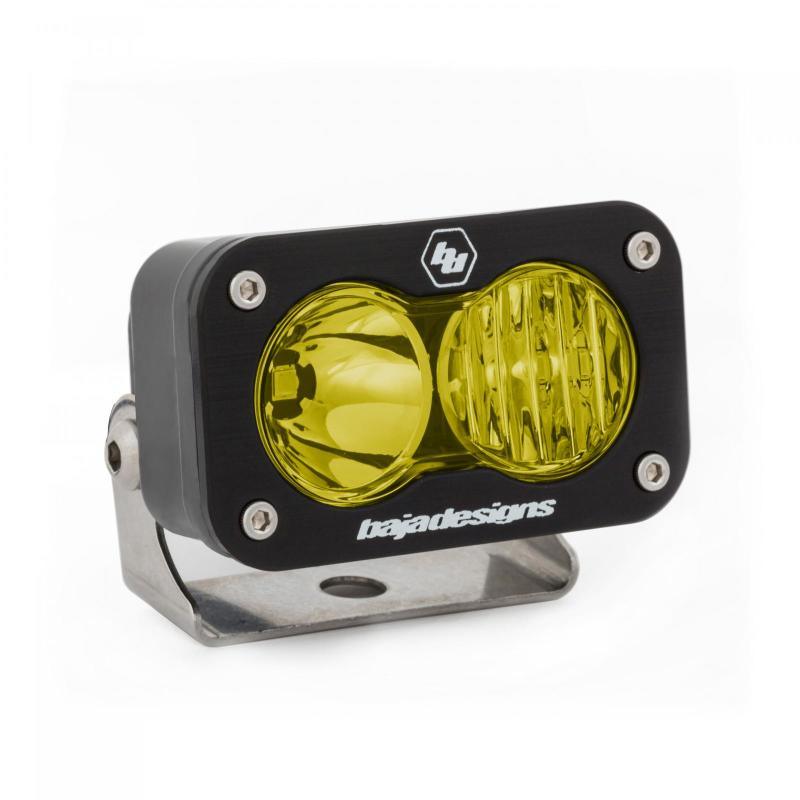 Baja Designs S2 Sport Driving Combo Pattern LED Work Light - Amber - Corvette Realm